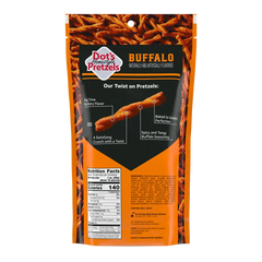 DOT'S HOMESTYLE PRETZELS Buffalo Seasoned Pretzel Twists, 16oz bag