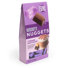 HERSHEY'S NUGGETS Caramel Macchiato Flavored Chocolates, 10oz Pouch