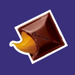 CADBURY CARAMELLO SWEETLY DARK Miniatures Chocolate Caramels Share Pack, 7.2 oz