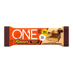 ONE REESE'S Peanut Butter Chocolate Flavored Layered Protein Bar, 2.12 oz (12 count)