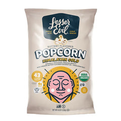 LesserEvil Himalayan Gold Popcorn 4.6oz