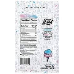 Sour Strips Cotton Candy Peg Bag, 3.4oz