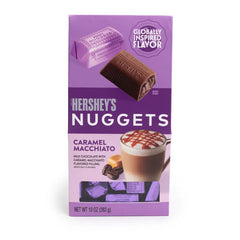 HERSHEY'S NUGGETS Caramel Macchiato Flavored Chocolates, 10oz Pouch
