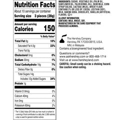 HERSHEY'S NUGGETS  Flavors of The World  Cookies N Crème Flavored Chocolates,  10oz Pouch
