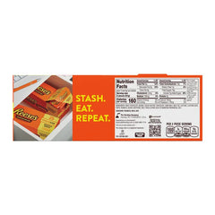 REESE'S Milk Chocolate Peanut Butter Cup Snack Size Pantry Pack 25ct Candy Box