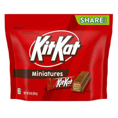 KIT KAT® Miniatures Milk Chocolate Wafer Candy Share Pack, 9 oz