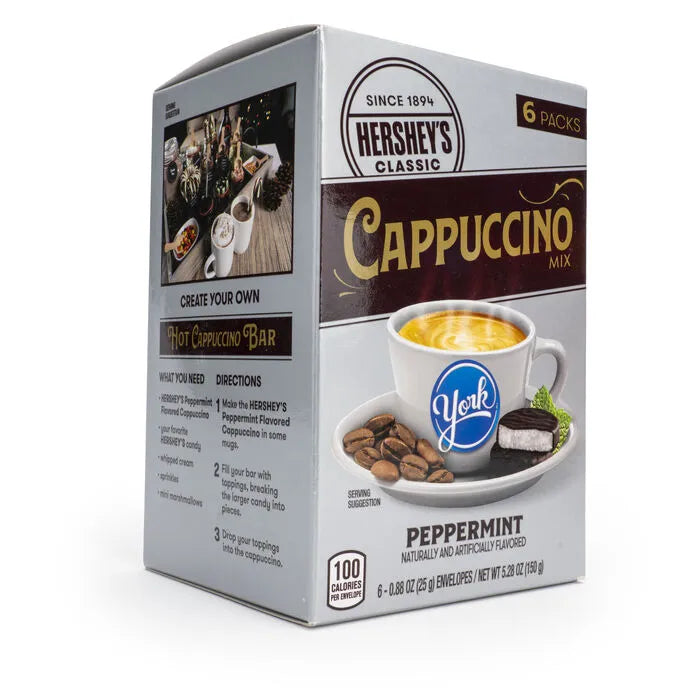 YORK Cappuccino Mix, 0.88oz (6 Count)