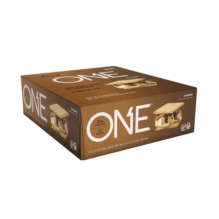 ONE S'mores Flavored Protein Bars, 2.12 oz (12 Count)