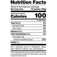 Sour Strips Melonade Bites Candy Bag, 6.35oz