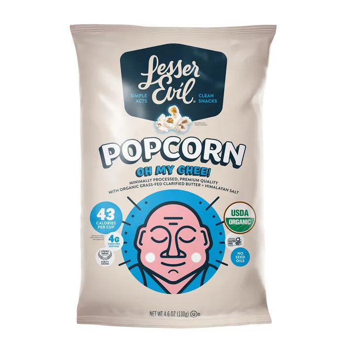 LesserEvil Oh My Gee Popcorn 4.6oz