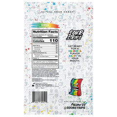 Sour Strips Rainbow Candy Peg Bag, 3.4oz