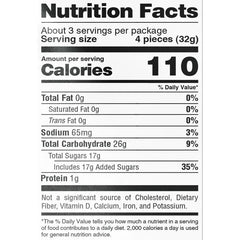 Sour Strips Cotton Candy Peg Bag, 3.4oz